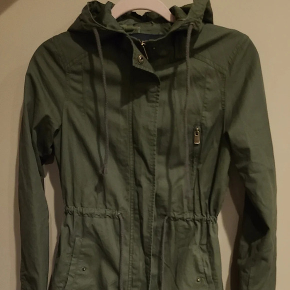 Shasa khaki color girl jacket size S/CH - Picture 1 of 11